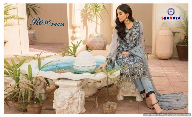 Shanaya Rose Erina Georgette Festive Wear Heavy Pakistani Salwar Kameez Collection